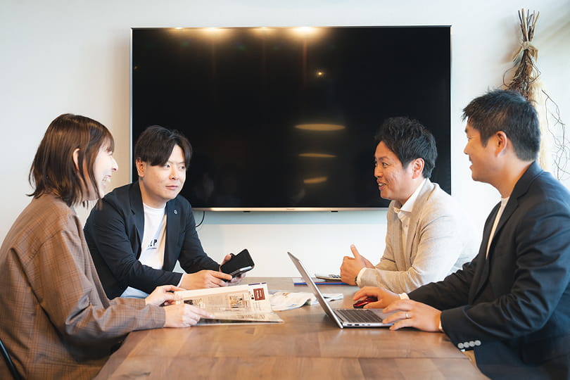 仲間とともに一丸となって、お客様へ感動を届ける経験を積める環境のイメージ